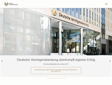 Tablet Screenshot of dvag.de